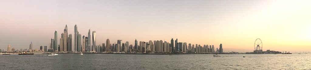 Evening Skyline Marina
